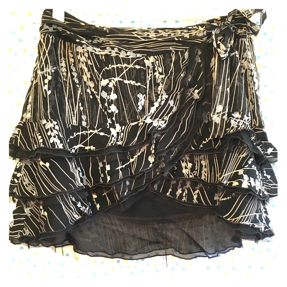 BCBG Max Azria wrap skirt